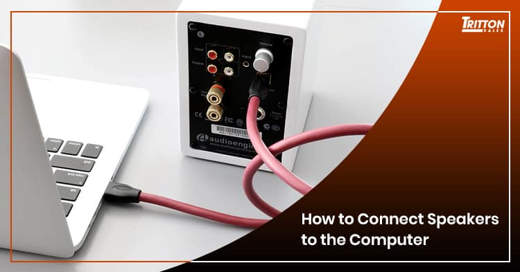how to connect speakers to computer