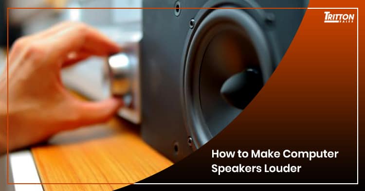 how to make computer speakers louder