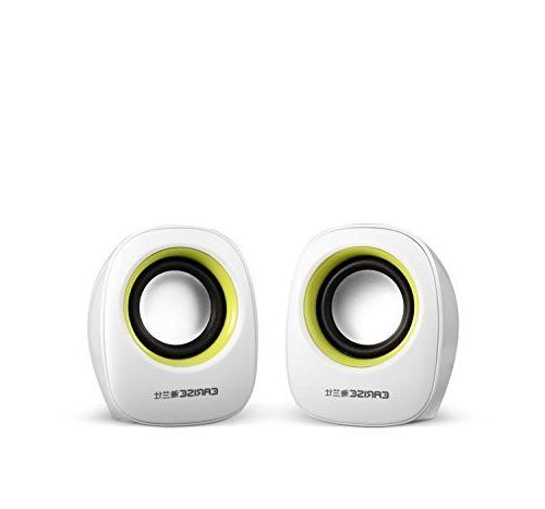 Earise AL-101 3.5mm Mini Computer Speakers