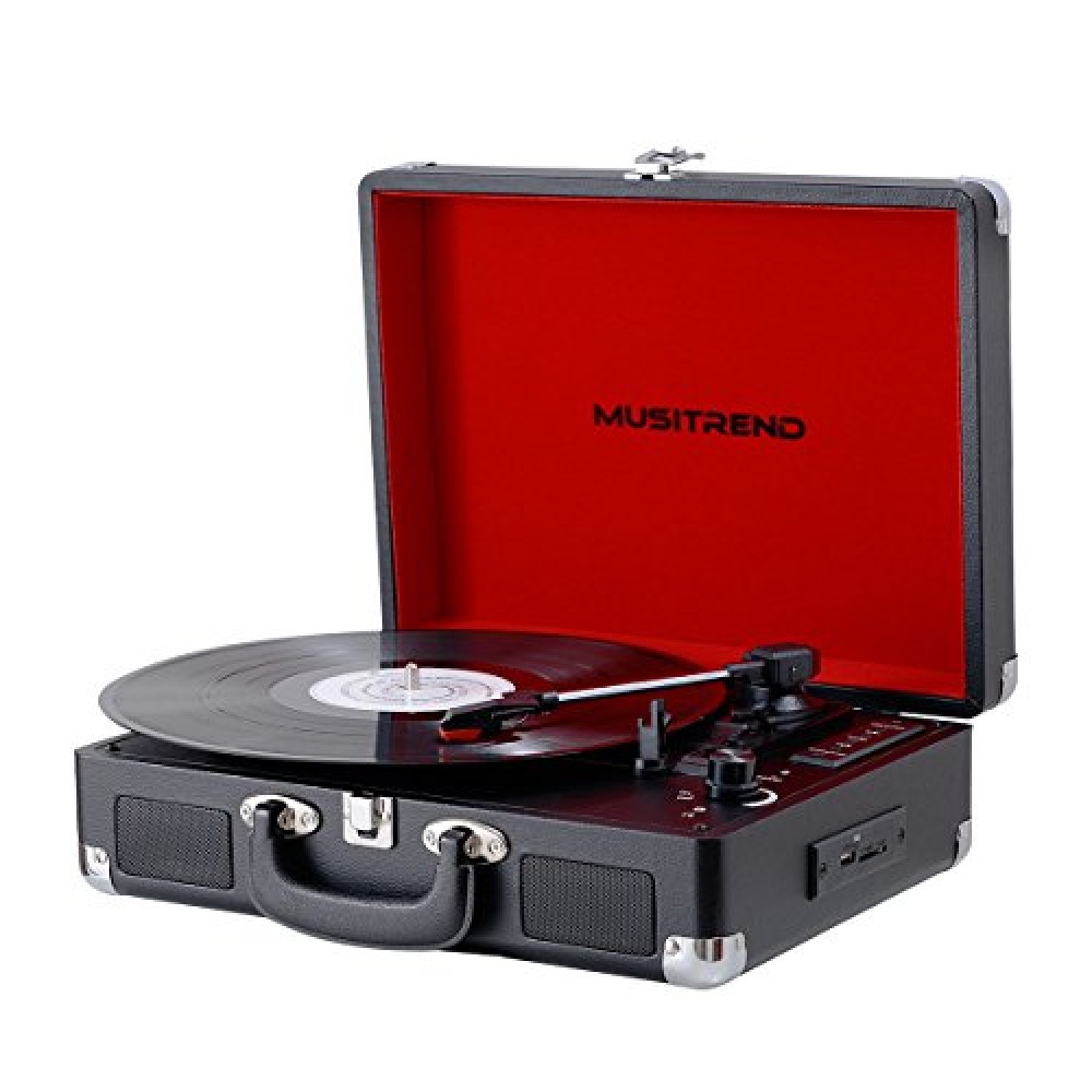 9.Musitrend Bluetooth Portable Record Player Musitrend Bluetooth Portable Record Player
